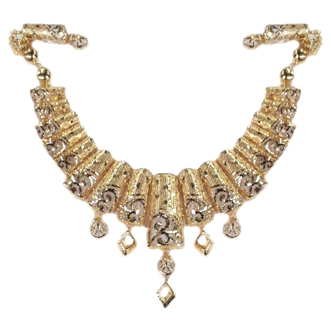 GUINEA 22k GOLD TURKISH NECKLACE SET