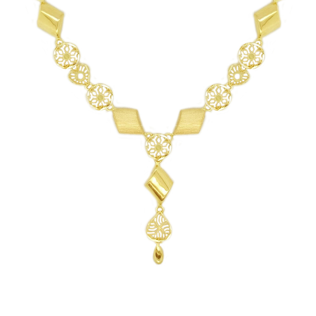 GUINEA 22k GOLD NECKLACE SET