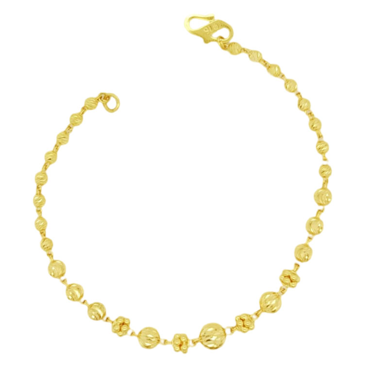 GUINEA 22K FANCY GOLD BRACELETS FOR WOMEN GIRLS